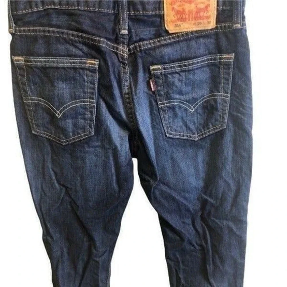 Levi's 514‎ Dark Wash Men's Jeans